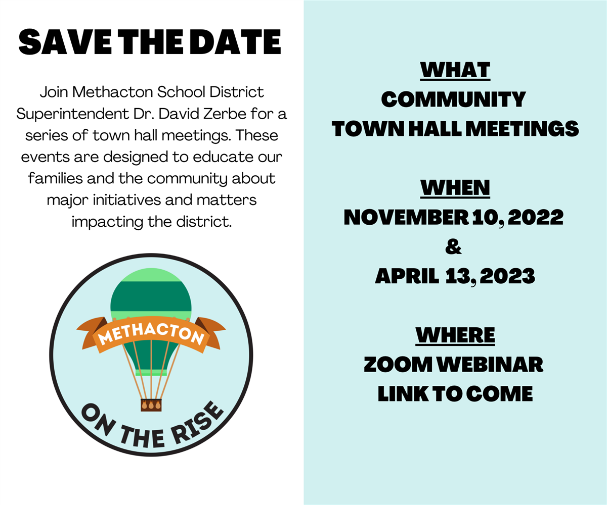save the date community town hall